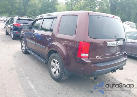 2010 Honda Pilot Lx из США, поврежденный, VIN 5FNYF4H22AB023877